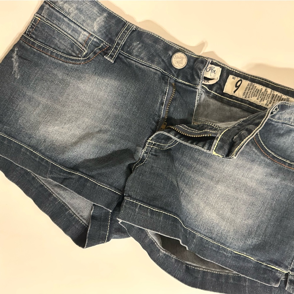 Indigo Rein Classic Blue Jean Shorts